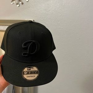 Dodger Blackout SnapBack Hat